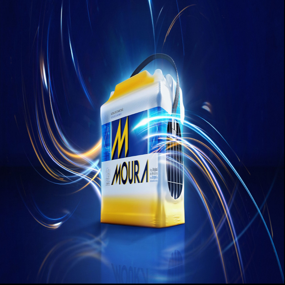 Bateria Moura Mf80cd Efb 80ah Audi, Volkswagen