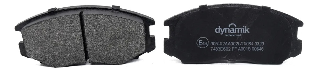 Pastillas De Freno Dynamik 7483d602 Zotye Nomada
