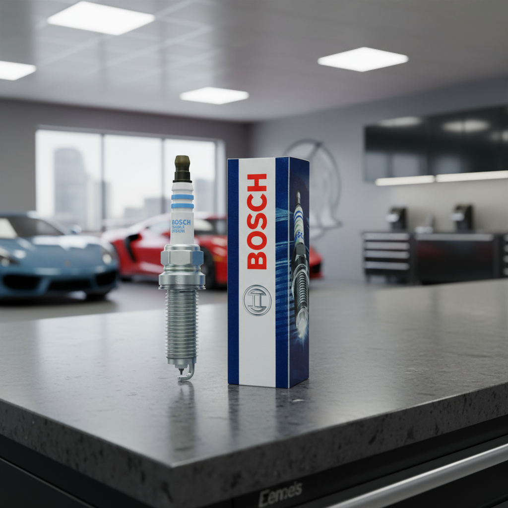 Bujía Bosch Iridio Vr8sii33x Para Nissan Mazda Toyota