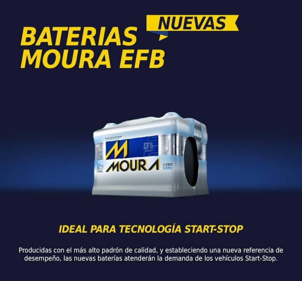 Bateria Moura Efb Mf50ed