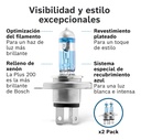 Bombillos Boschh4 X2 Plus 200%+luz 12v 60/55w