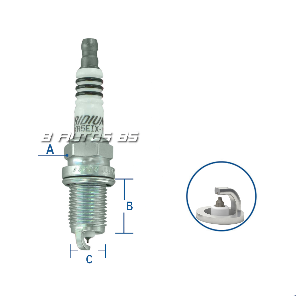BUJIA NGK BKR5EIX IRIDIO REF. BKR5EIX