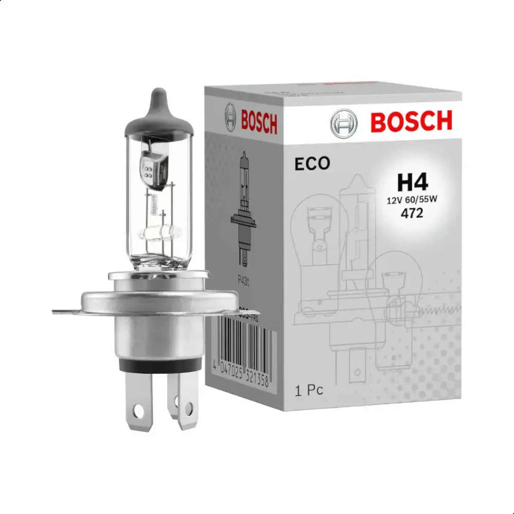 Bombillo Halogeno Bosch H4 60/55w