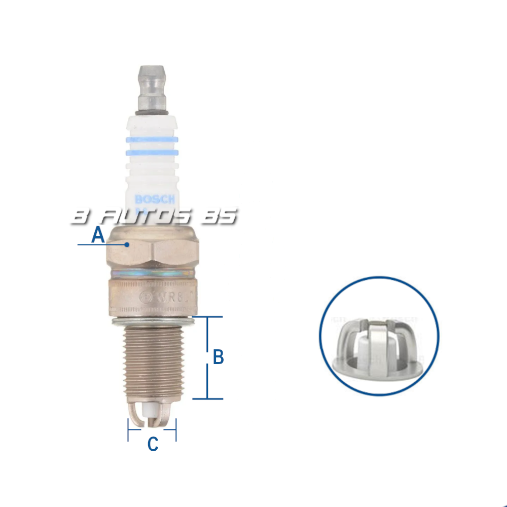 [WR7LTC] BUJIA BOSCH WR7LTC VOLKSWAGEN REF. WR7LTC