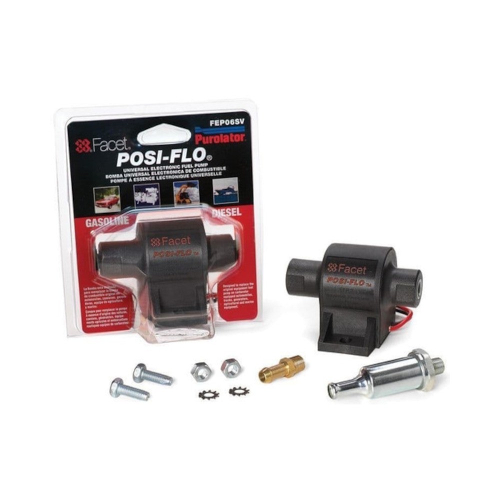 BOMBA DE GASOLINA EXTERNA UNIVERSAL PARA CARBURADOR REF. FEPO6SV