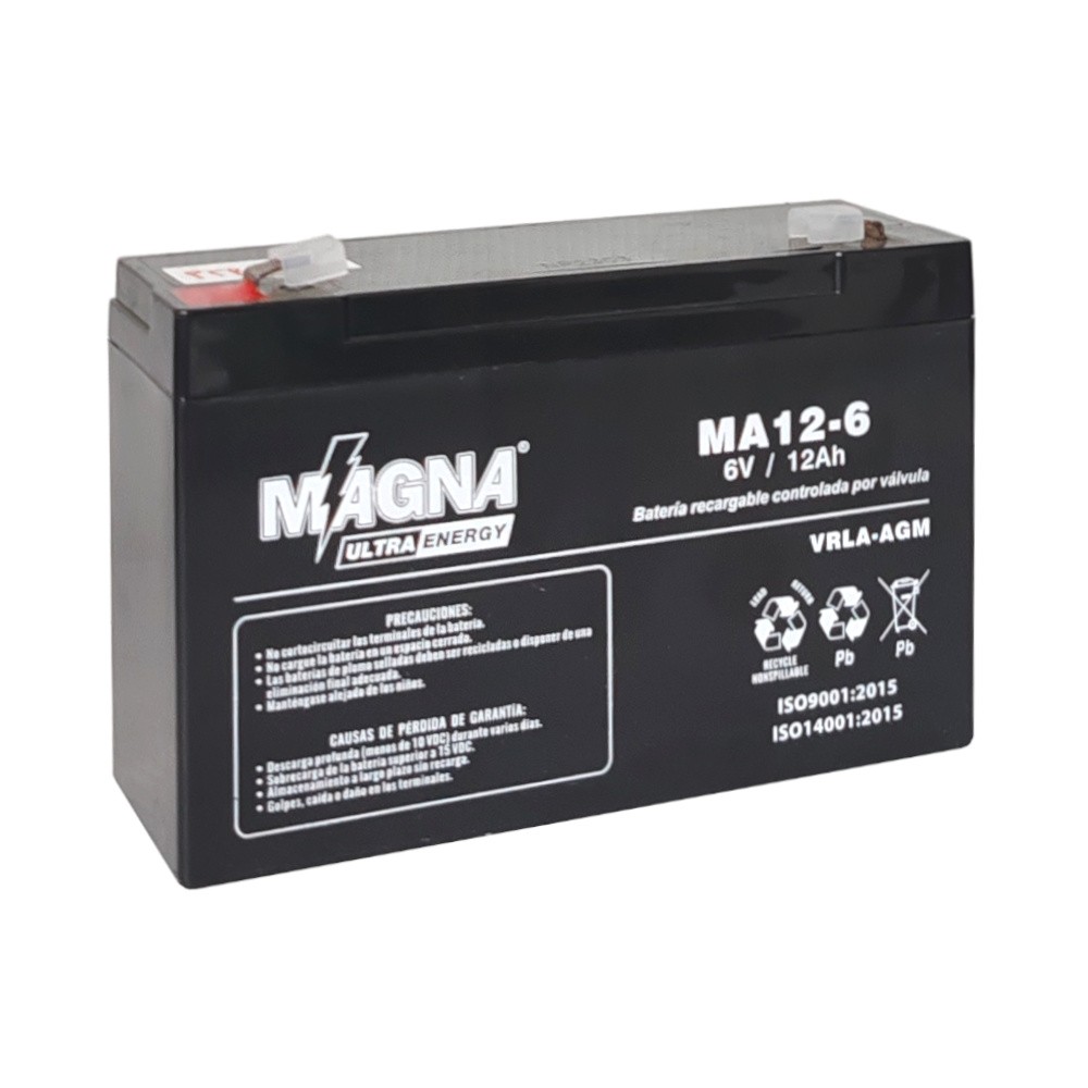 Bateria Estacionaria Magna Ma12-6