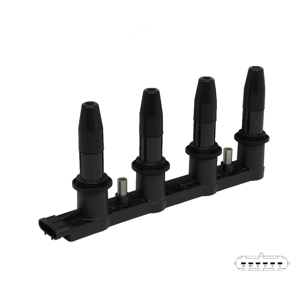 BOBINA ENCENDIDO INJETECH 40166 CHEVROLET SONIC REF. 40166