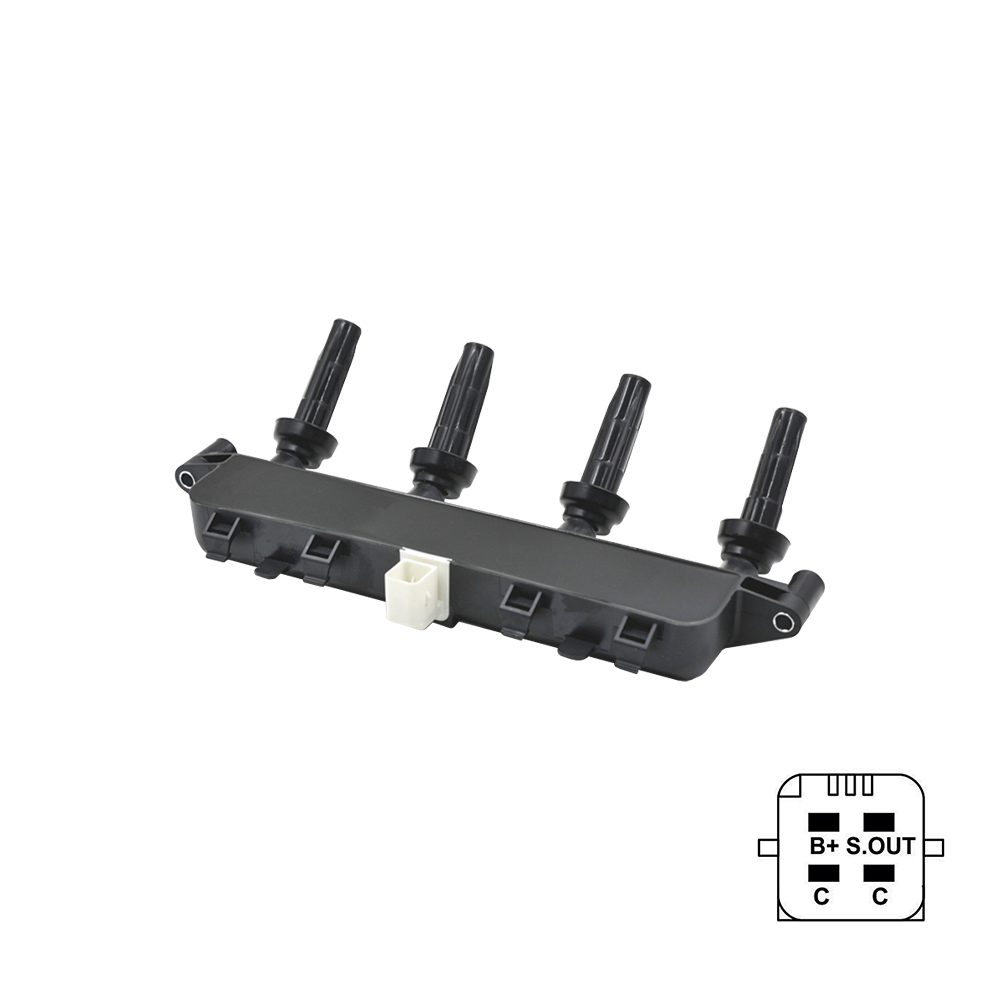 [14073] BOBINA DE ENCENDIDO INJETECH 14073 PEUGEOT 206, 207 REF. 14073