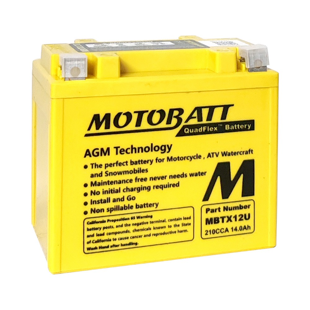 BATERIA DE MOTO MOTOBATT MBTX12U REF. MBTX12U (16205)