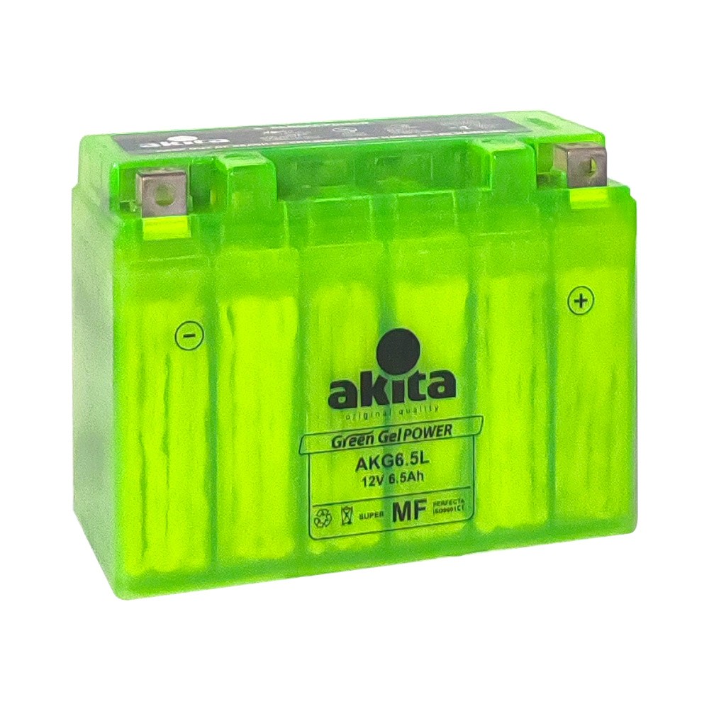 Bateria De Moto Akita Akg6.5l