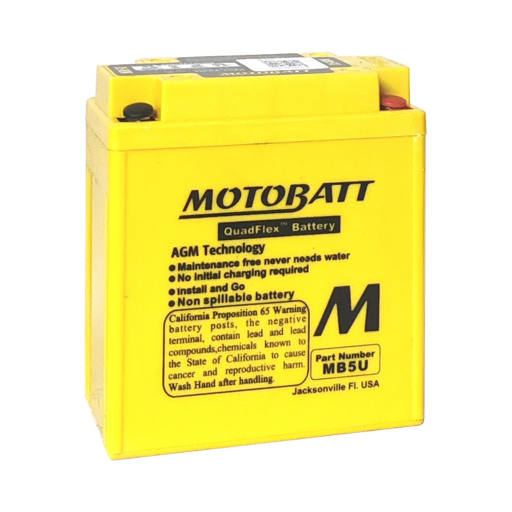 BATERIA DE MOTO MOTOBATT MB5U REF. MB5U (16193)