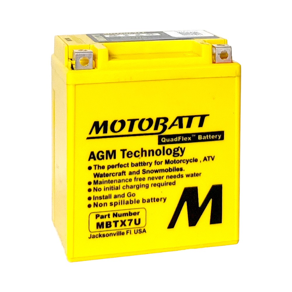 Bateria De Moto Motobatt Mbtx7u