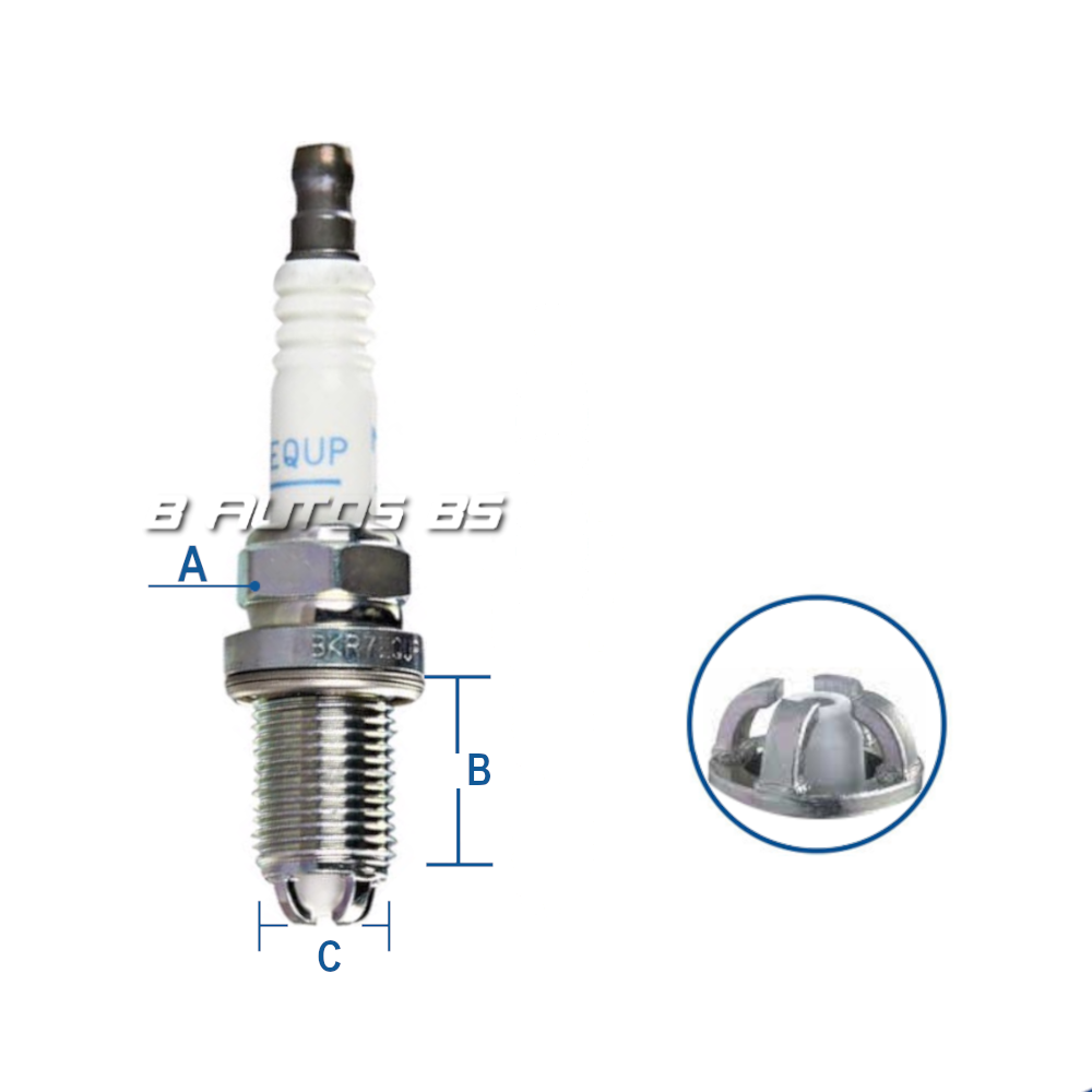 [BKR6EQUP] BUJIA NGK BKR6EQUP AUDI/ BMW REF. BKR6EQUP