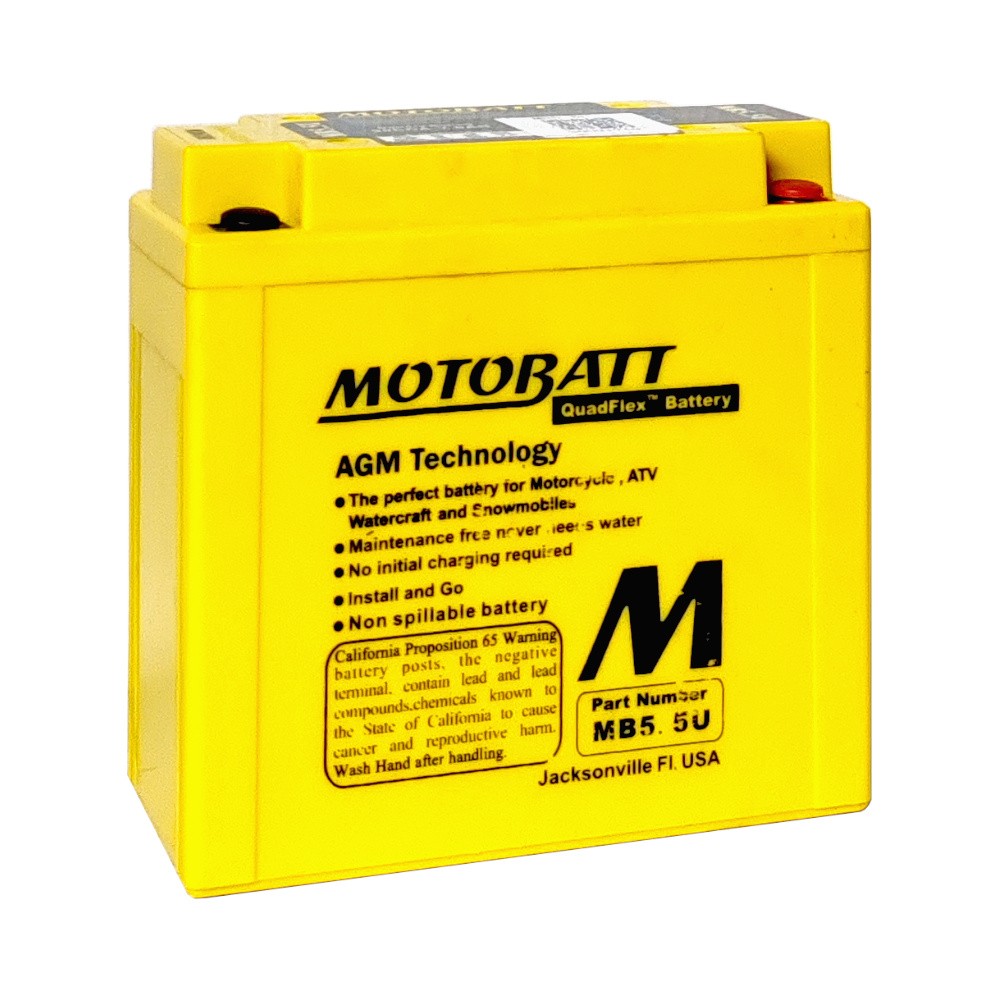 BATERIA DE MOTO MOTOBATT MB5.5U REF. MB5.5U (16194)