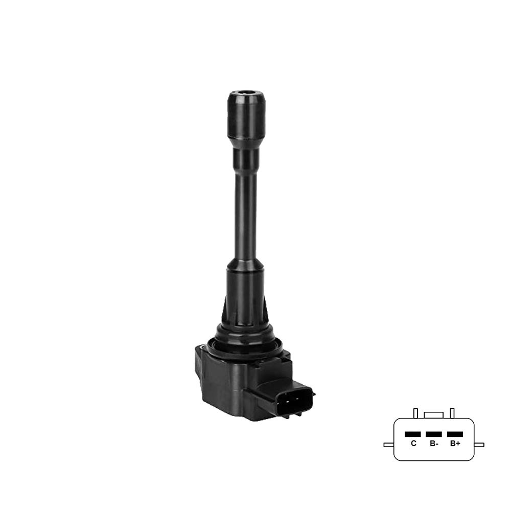 BOBINA DE ENCENDIDO INJETECH 38403 NISSAN VERSA, SENTRA REF. 38403