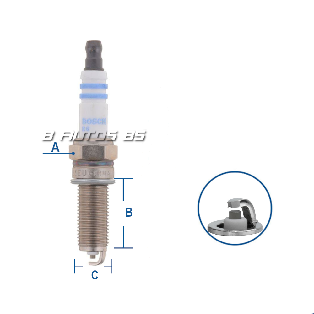 BUJIA BOSCH YR8MEU HYUNDAI/ KIA REF. YR8MEU