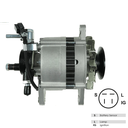 ALTERNADOR TAIWAN JFZB232 CHEVROLET NPR 24V REF. JFZB232