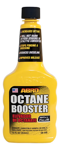 [OB506] Aditivo Elevador Octanaje Gasolina 354Ml /12 Onzas ABRO Ref.OB-506