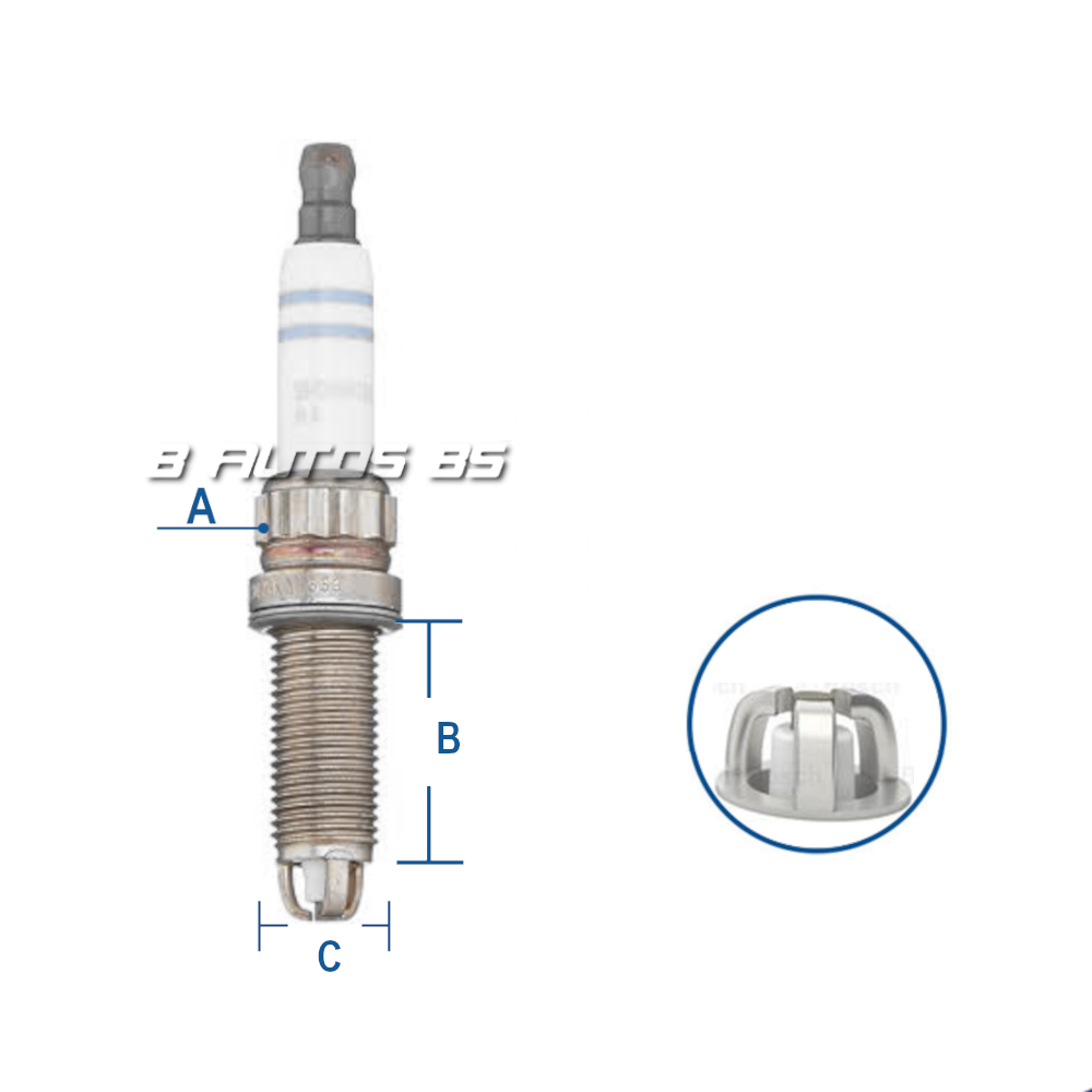BUJIA BOSCH ZGR6STE2 BMW REF. ZGR6STE2