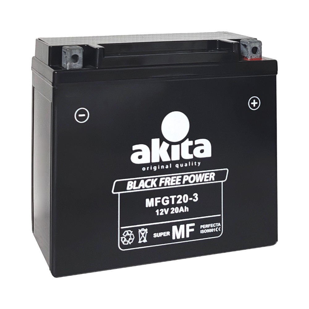 Bateria De Moto Akita Mfgt20-3