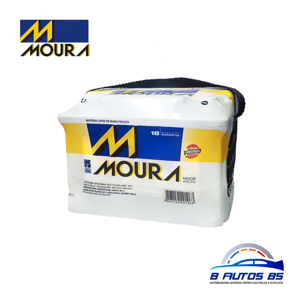 Bateria Moura Me60ae (47i)