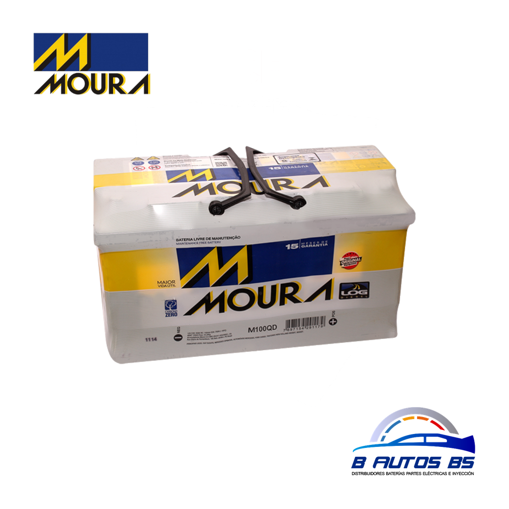 Bateria Moura Me95qd (49d/100ah)