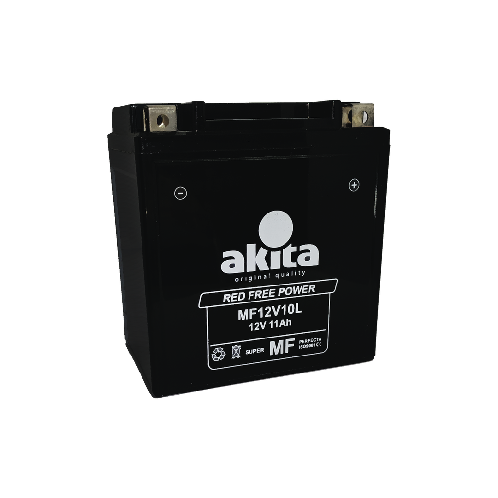 [MF12V 11AH] BATERIA DE MOTO AKITA MF12V10L REF. MF12V 11AH