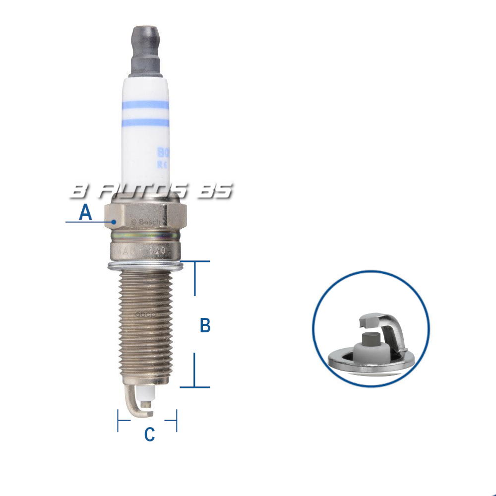 [YR7SES] BUJIA BOSCH YR7SES HYUNDAI REF. YR7SES