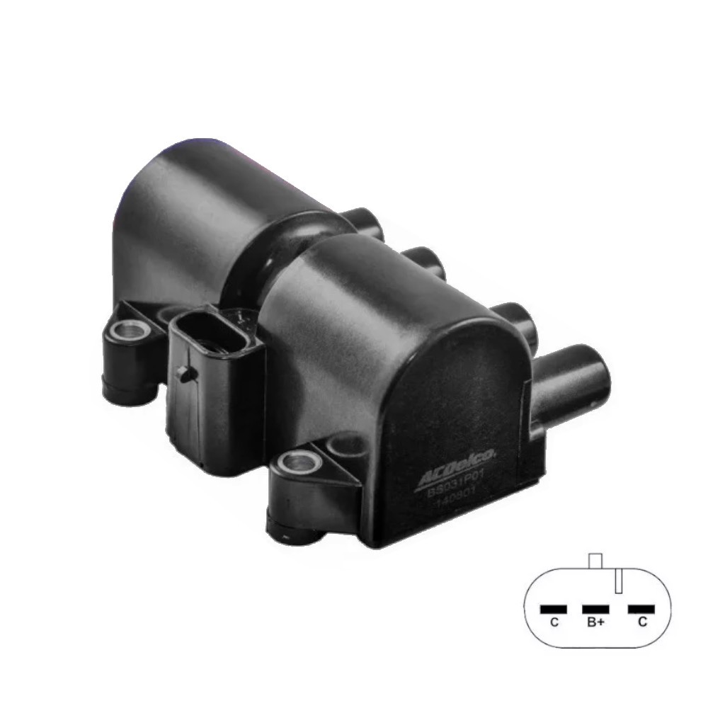 BOBINA DE ENCENDIDO PORTER C1480 CHEVROLET AVEO REF. C1480