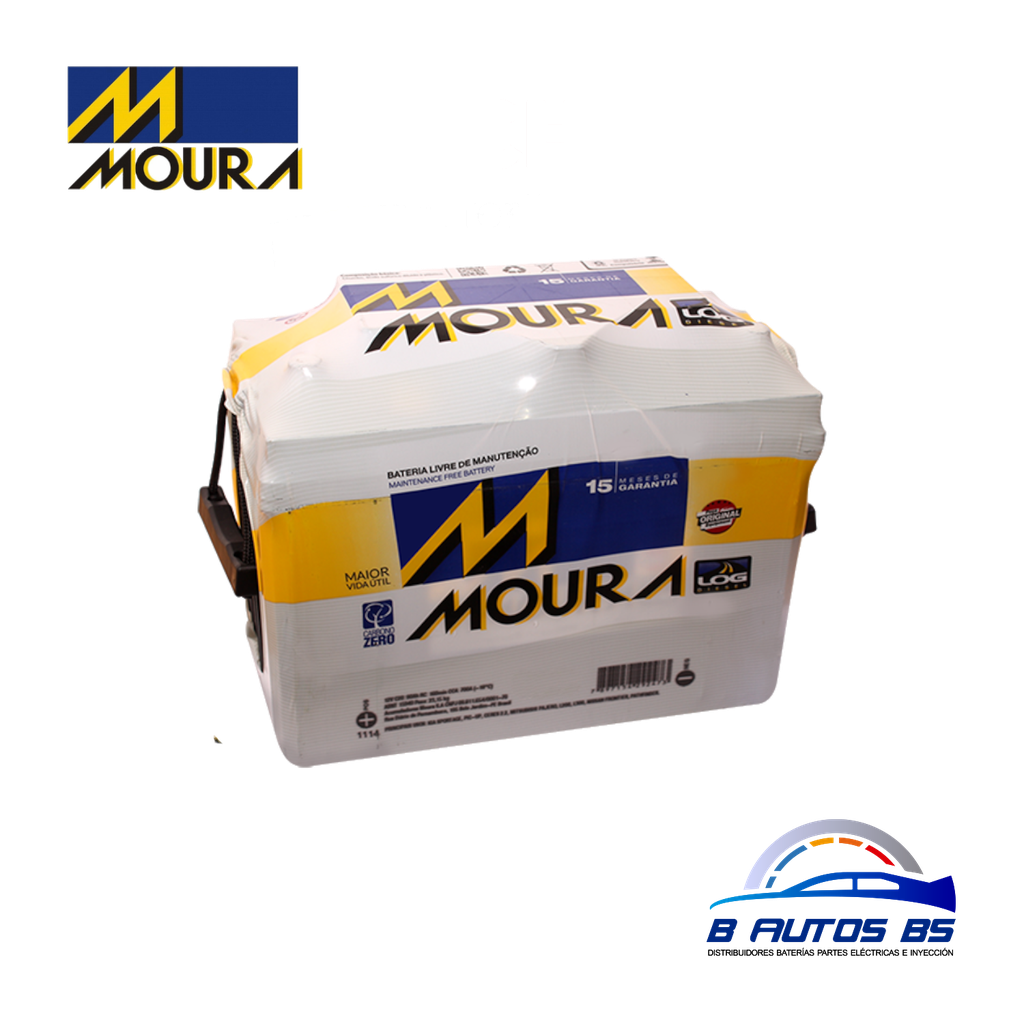 Bateria Moura Me90hi (30h) Tipo Pesado