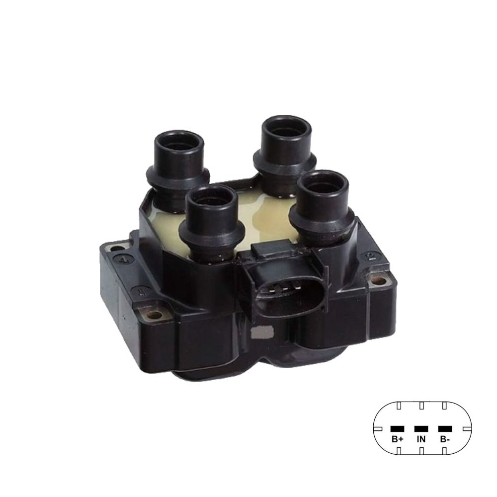 [GC4212] BOBINA DE ENCENDIDO GAUSS GC4212 FORD, MAZDA REF. GC4212