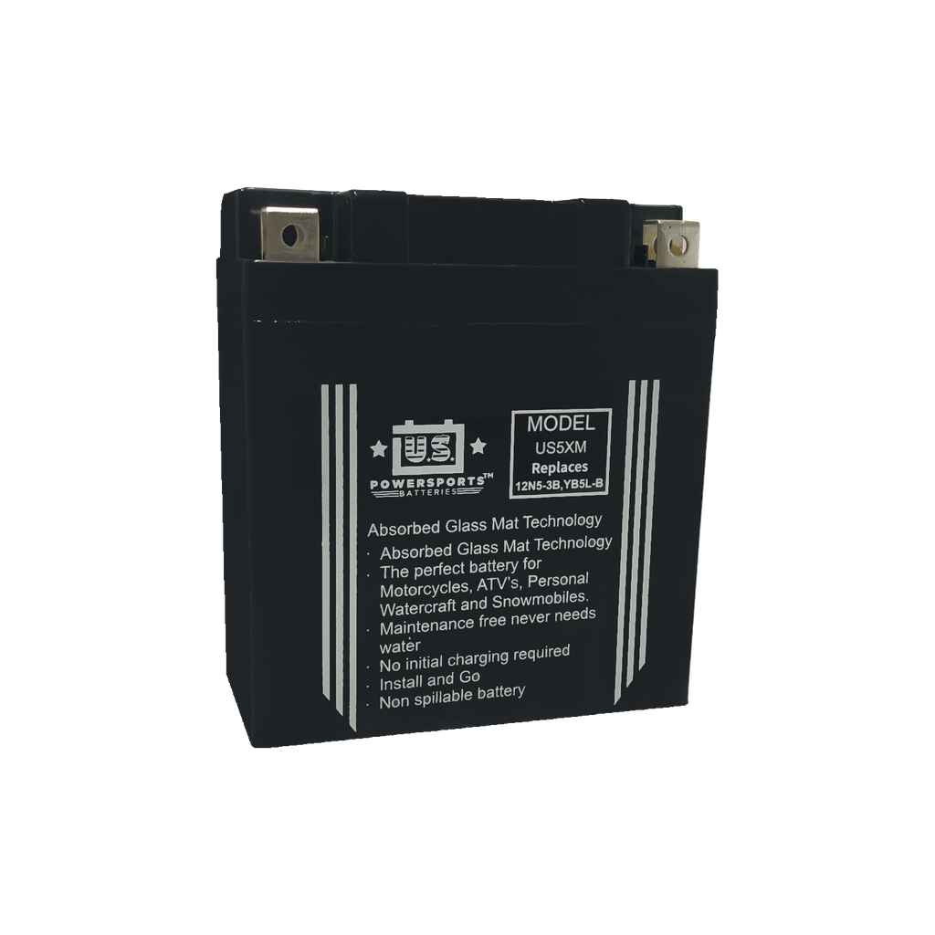 BATERIA DE MOTO POWER SPORT US5XM REF. US5XM 5AH (19294)