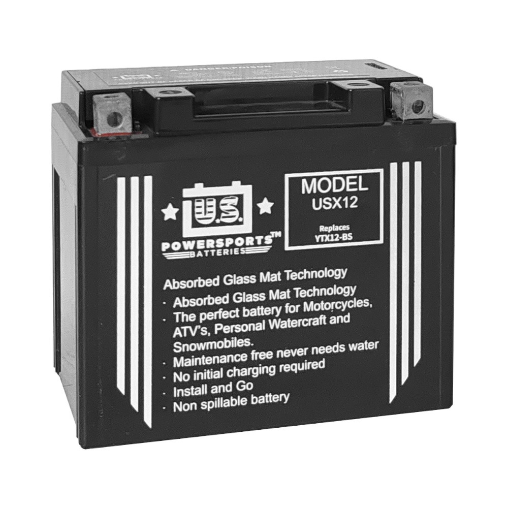 Bateria De Moto Power Sport Usx12