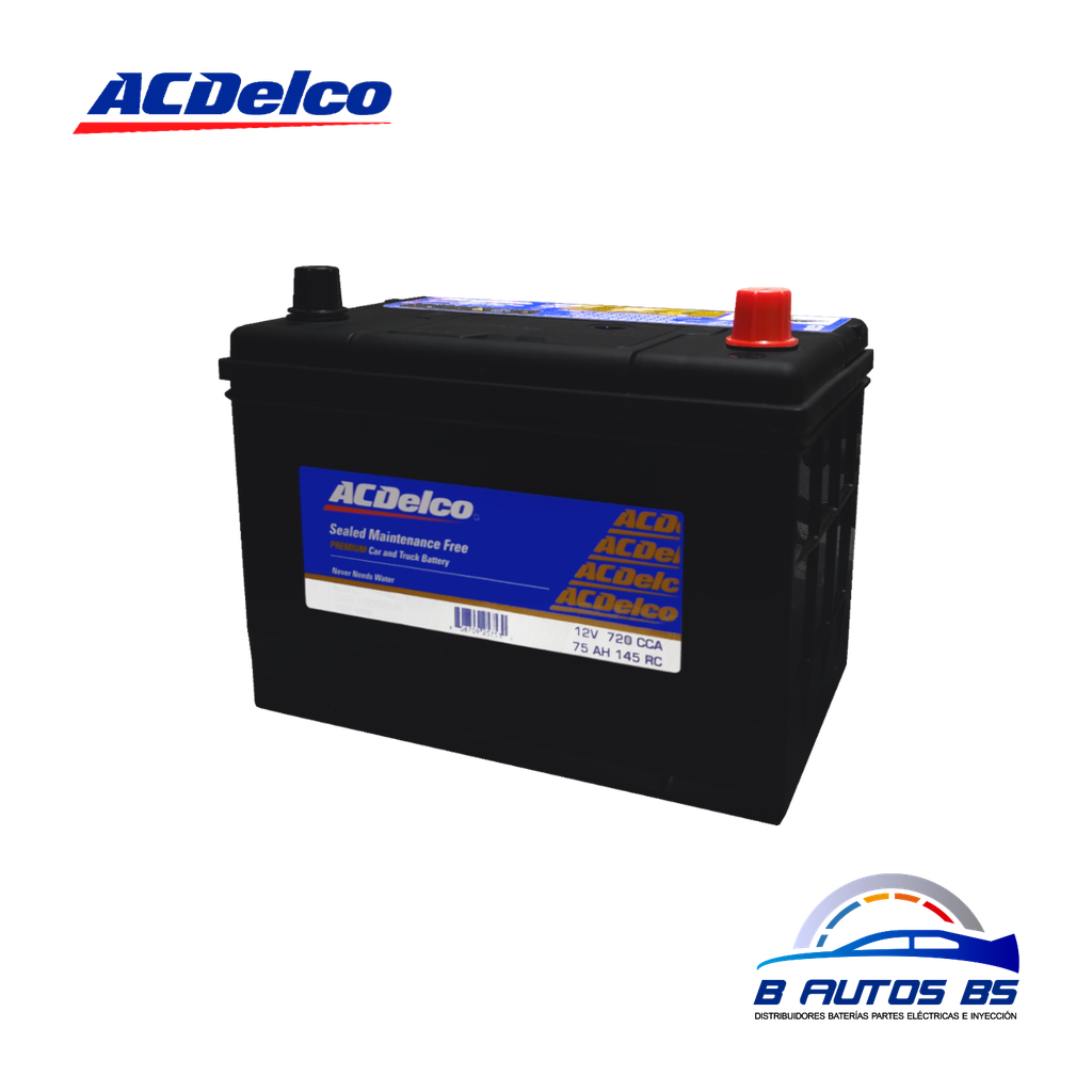 Bateria Ac-delco 34r 1050 Dorada