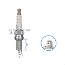 BUJIA NGK ZKR7B-10 FIAT REF. ZKR7B-10