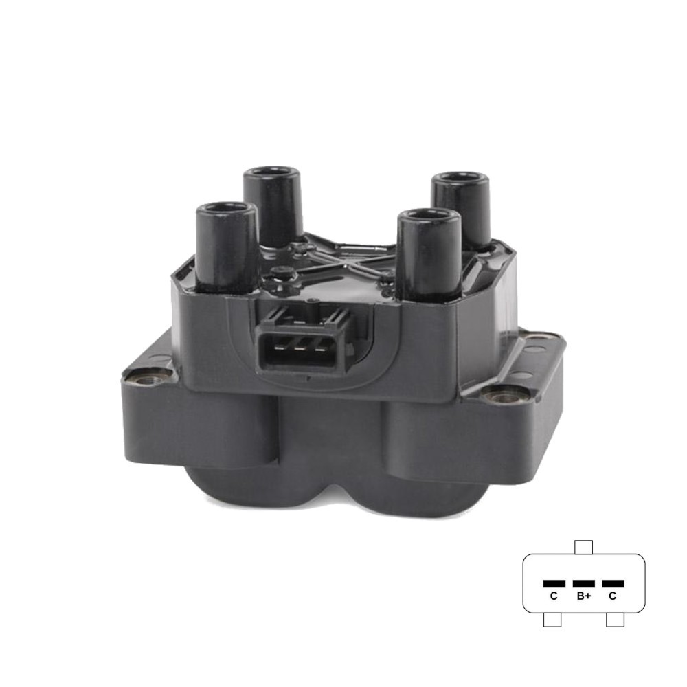 BOBINA DE ENCENDIDO GAUSS GC4407 FIAT LAND ROVER REF. GC4407