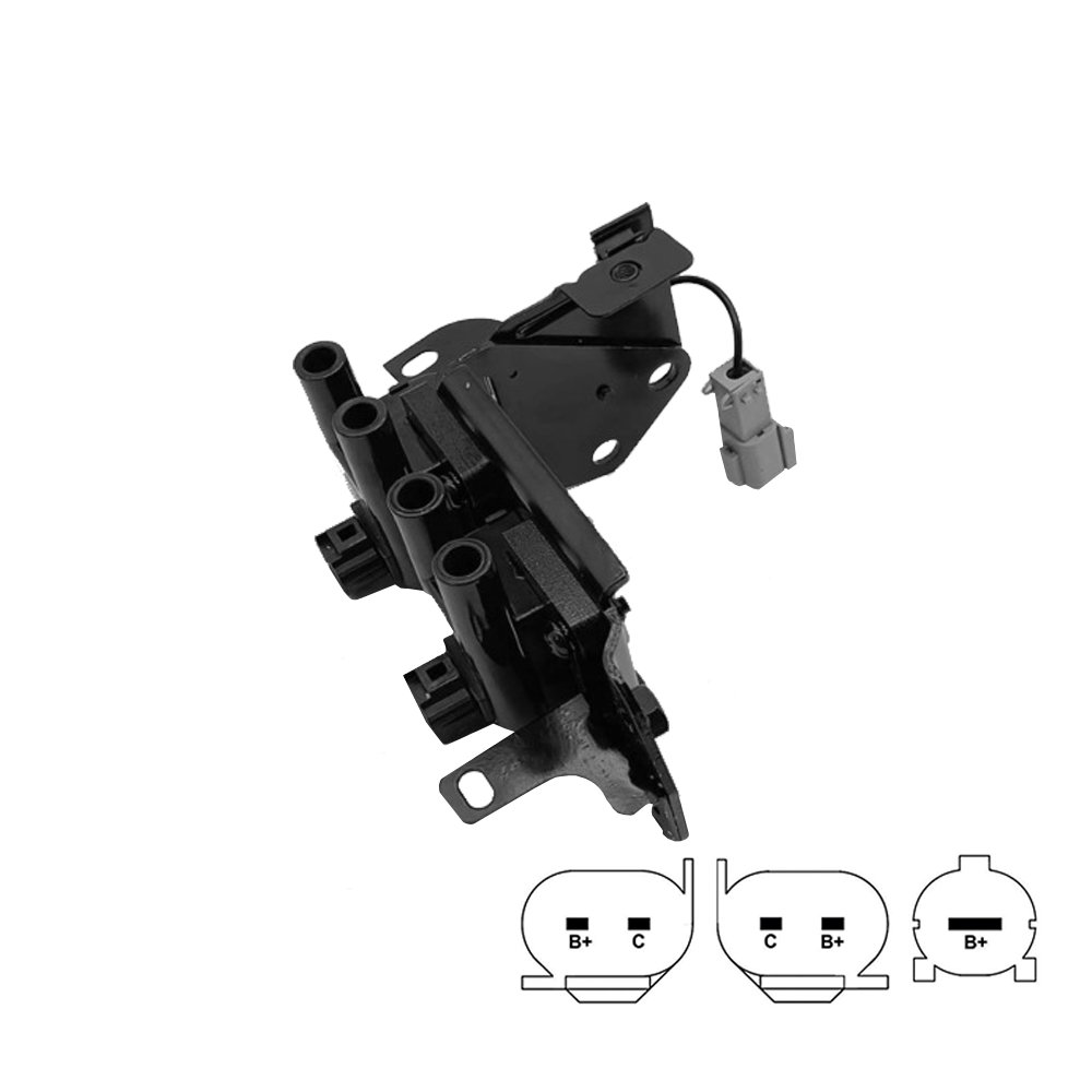 BOBINA DE ENCENDIDO PORTER C1386 HYUNDAI, KIA REF. C1386