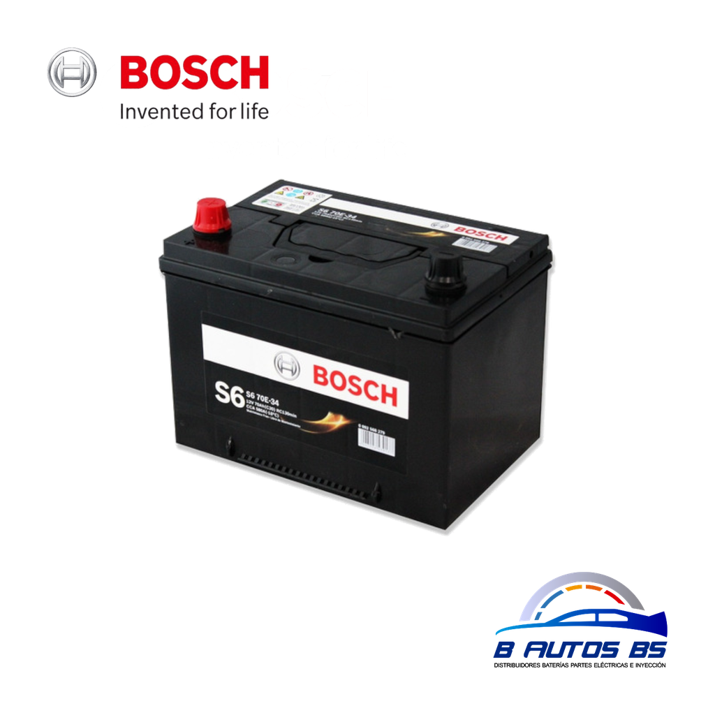 BATERIA BOSCH S6 70E-34 (34I) REF. 0092S68279