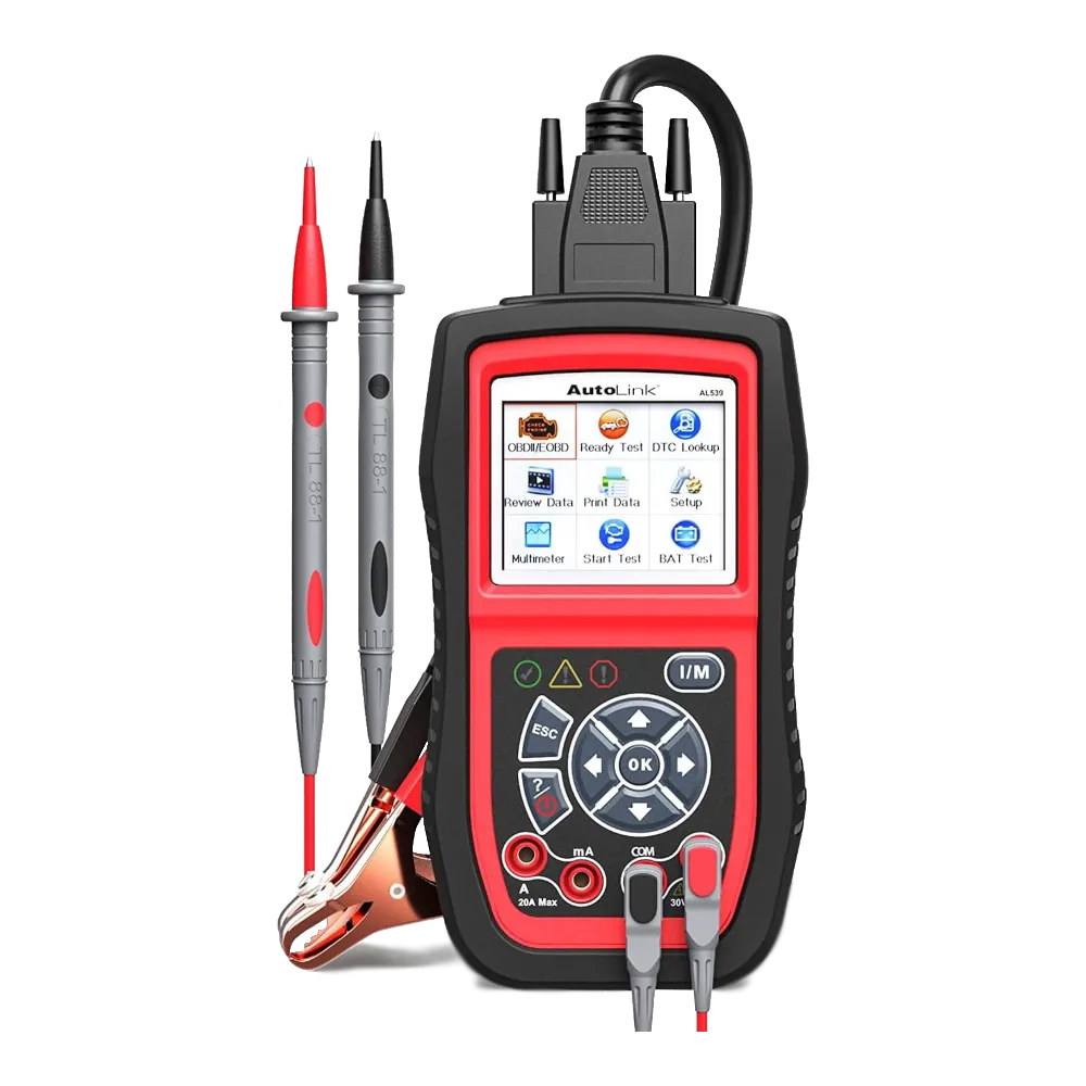 ESCANER AUTEL AL539B MULTIMARCA PROBADOR DE BATERIAS REF. AL539B