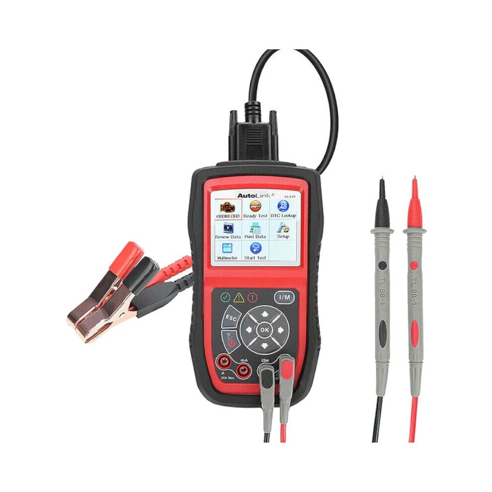 ESCANER AUTEL AL539B MULTIMARCA PROBADOR DE BATERIAS REF. AL539B