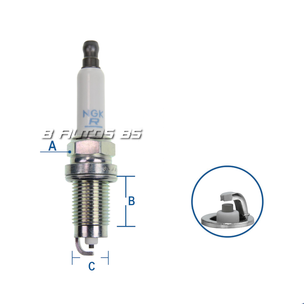 BUJIA NGK ZFR6T-11G VOLKSWAGEN REF. ZFR6T-11G