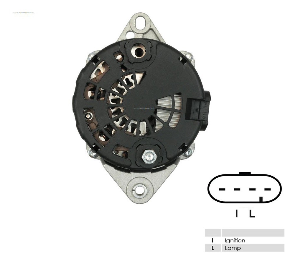 Alternador Compatible Con Chevrolet Aveo 3 Pines