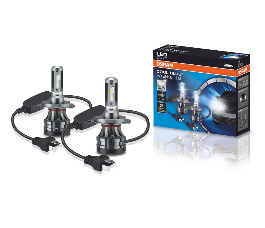 [66204CW] BOMBILLOS OSRAM H4 LED 6000K LUZ BLANCA REF. 66204CW