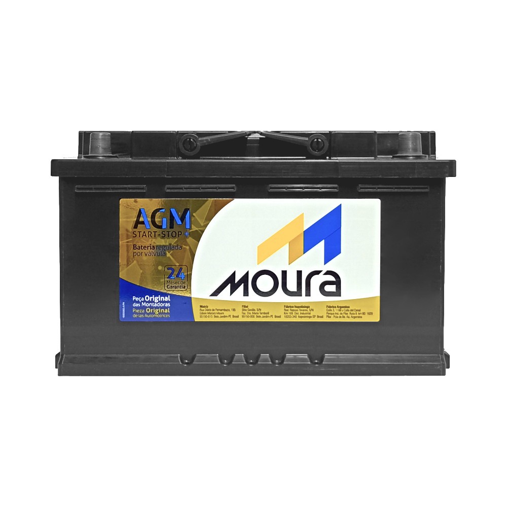 [MA80CD] BATERIA MOURA LN4 AGM 80AH START-STOP REF. MA80CD