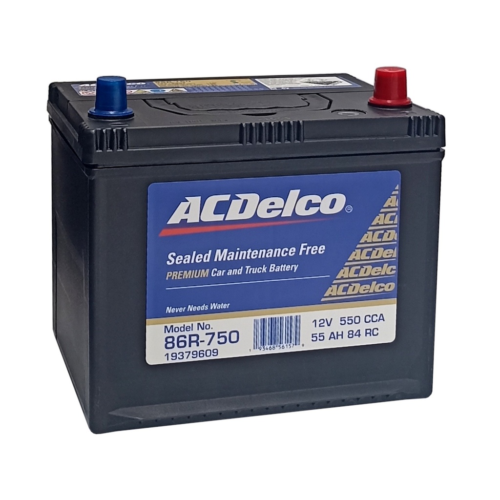 BATERIA AC-DELCO 86R 750 DORADA REF. 19379609