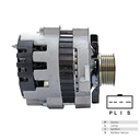 ALTERNADOR CHEVROLET CHEYENNE/ BLAZER ALT1321C UNIPOINT REF. ALT1321C