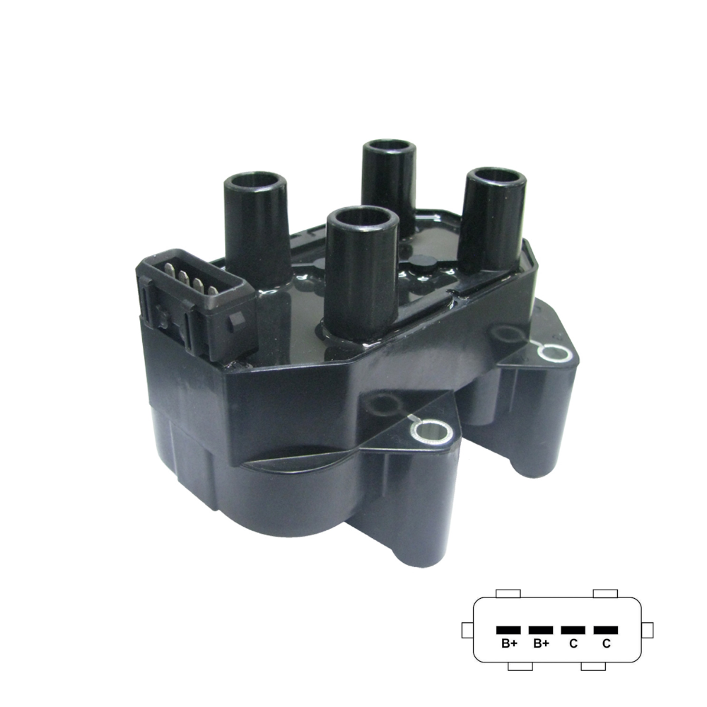 BOBINA DE ENCENDIDO GAUSS GC4372 CHERY TIGGO REF. GC4372