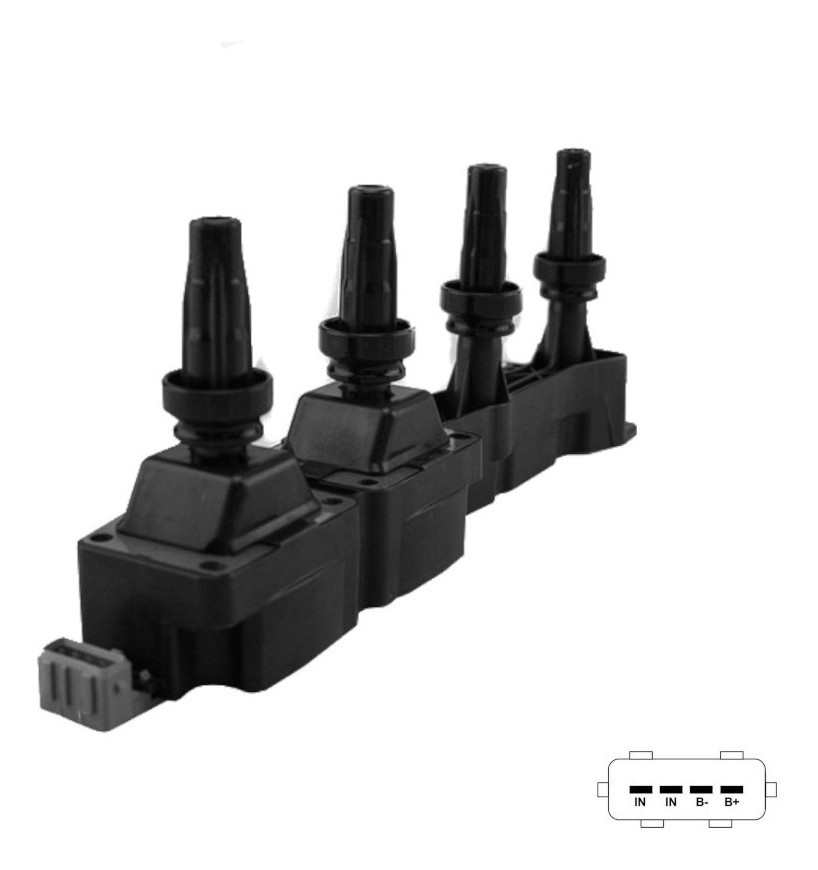 [LEIG017] BOBINA ENCENDIDO COMPATIBLE PEUGEOT 206 LEIG017 REF. LEIG017