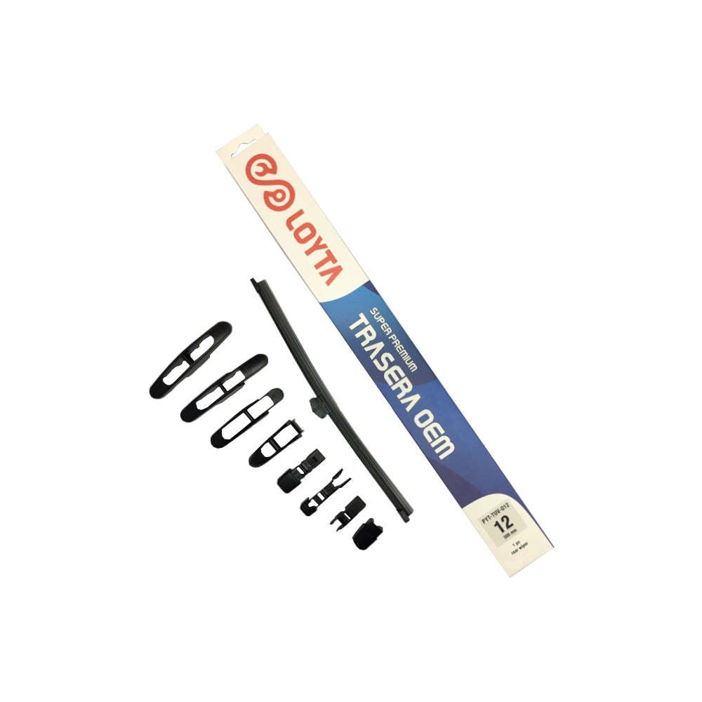 [PYT-TUV-012] PLUMILLA TRASERA 12 PULGADAS OEM LOYTA PYTTUV012 REF. PYT-TUV-012