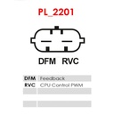 ALTERNADOR CHEVROLET CAPTIVA 2.0, 2.4 REF. 849113